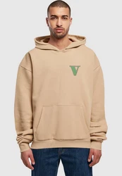 Merchcode Kapuzensweatshirt Grand Collage Ultra Heavy Hoody Grün/Khaki/Beige
