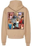 Merchcode Kapuzensweatshirt Grand Collage Ultra Heavy Hoody Grün/Khaki/Beige