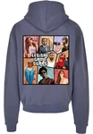 Merchcode Kapuzensweatshirt Grand Collage Ultra Heavy Hoody Rot/Grau/Lila/Blau/Fliederfarben