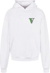 Merchcode Kapuzensweatshirt Grand Collage Ultra Heavy Hoody Grün/Weiß/Rot
