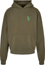Merchcode Kapuzensweatshirt Grand Collage Ultra Heavy Hoody Dunkelgrün