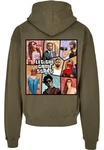 Merchcode Kapuzensweatshirt Grand Collage Ultra Heavy Hoody Dunkelgrün