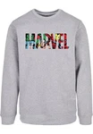 ABSOLUTE CULT Rundhalspullover Marvel Logo Character Infill Crewneck (1-tlg) Grau
