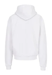 Merchcode Kapuzensweatshirt NITM-Halloween Ultra Heavy Hoody Weiß/Grau/Rot