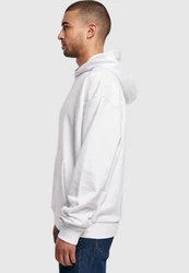 Merchcode Kapuzensweatshirt NITM-Halloween Ultra Heavy Hoody Weiß/Grau/Rot