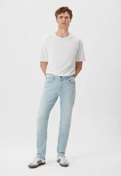Mavi Skinny-fit-Jeans JAKE Hellblau