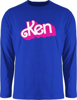 Shirtracer Rundhalsshirt Ken Logo Barbie Herren Shirtracer Rundhalsshirt Ken Logo Barbie Herren