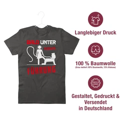 Shirtracer T-Shirt Bald unter neuer Führung JGA Männer Braun