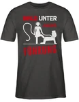 Shirtracer T-Shirt Bald unter neuer Führung JGA Männer Braun