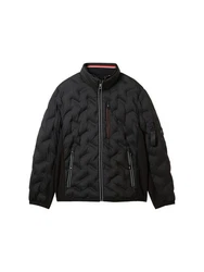 TOM TAILOR Jacke schwarz