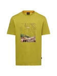 BOSS ORANGE T-Shirt Te_Forest Neonfarben/Grün/Braun/Gelb