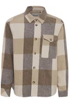 !Solid Hemdjacke SDMANHEIM Übergangsjacke Braun/Beige/Creme