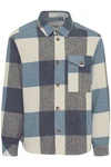!Solid Hemdjacke SDMANHEIM Übergangsjacke Blau/Grau/Hellblau