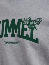 hummel Sweater hmlLOOSE CREWNECK UNIVERSITY B grau meliert