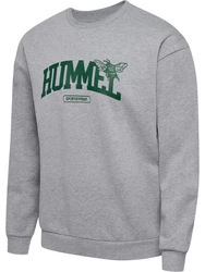 hummel Sweater hmlLOOSE CREWNECK UNIVERSITY B grau meliert