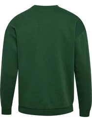 hummel Sweater hmlLOOSE CREWNECK UNIVERSITY B dunkelgrün