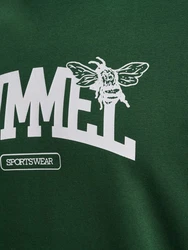 hummel Sweater hmlLOOSE CREWNECK UNIVERSITY B dunkelgrün