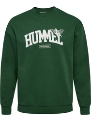 hummel Sweater hmlLOOSE CREWNECK UNIVERSITY B dunkelgrün