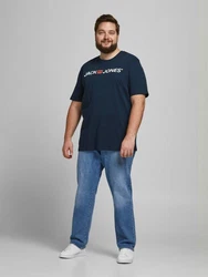Jack & Jones Kurzarm T-Shirt 2er-Set Crew Neck (3663) Dunkelblau (3663)
