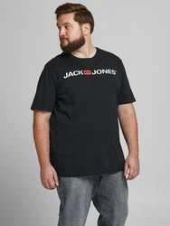 Jack & Jones Kurzarm T-Shirt 2er-Set Crew Neck (3663) Schwarz (3663)