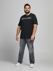 Jack & Jones Kurzarm T-Shirt 2er-Set Crew Neck (3663) Schwarz (3663)