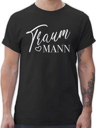 T-Shirt Traummann - Wunschmann Idealmann Wunschpartner Geliebter Geschenkidee Valentinstag Partner Liebe