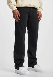 DEF Bequeme Jeans Straight Loose Fit Denim Schwarz/Khaki/Dunkelgrau