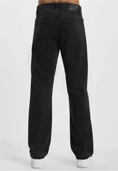 DEF Bequeme Jeans Straight Loose Fit Denim Schwarz/Khaki/Dunkelgrau