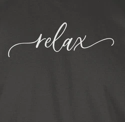 Shirtracer T-Shirt Relax Schriftzug Sprüche Statement weiß