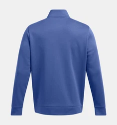 Under Armour Langarmshirt UA ARMOUR FLEECE 1/4 ZIP blau