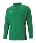 PUMA Sweatjacke teamCUP Trainingsjacke Grün/Neonfarben/Dunkelgrün