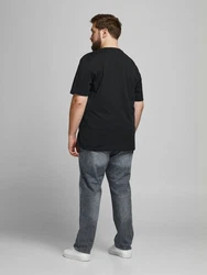Jack & Jones Kurzarm T-Shirt 2er-Set Crew Neck (3663) Schwarz/Blau (3663)