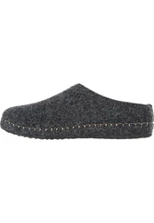 MOLS Hausschuh Sinaka Design Grau/Dunkelgrau/Schwarz/Dunkelblau