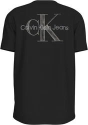 Calvin Klein Jeans T-Shirt TEXTURED MONOLOGO TEE mit Backprint 