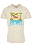 ABSOLUTE CULT Herren T-Shirt Tom and Jerry Hammock Dreams (1-tlg) Khaki/Gelb/Weiß/Braun/Hellblau