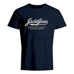 JACK & JONES T-Shirt 'JPRBLUHUDSON' Crew Neck Dunkelblau