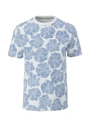 s.Oliver T-Shirt - kurzarm Shirt Blau/Hellblau