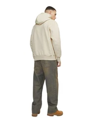 Jack & Jones Hoodie JORFREDERIKSBERG Khaki/Beige
