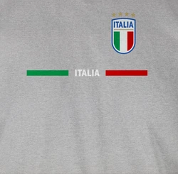 Shirtracer Tanktop Italien Trikot Wappen Italia Fan-Motiv 2024 Fussball EM Fanartikel Gelb/Hellblau/Rot/Silber/Grau/Rosa