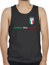 Shirtracer Tanktop Italien Trikot Wappen Italia Fan-Motiv 2024 Fussball EM Fanartikel Gelb/Rosa/Rot/Hellblau