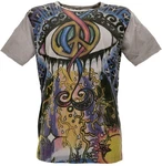 Guru-Shop T-Shirt Mirror T-Shirt grau