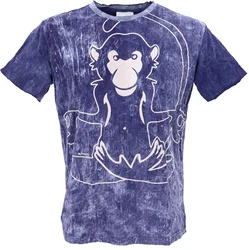 Guru-Shop T-Shirt Mirror Herren Yoga Shirt 