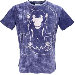Guru-Shop T-Shirt Mirror Herren Yoga Shirt 