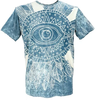 Guru-Shop T-Shirt Mirror Herren Yoga Shirt 
