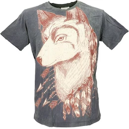 T-Shirt Mirror Herren T-Shirt, Yoga Shirt -.. Goa Style, Festival, alternative Bekleidung
