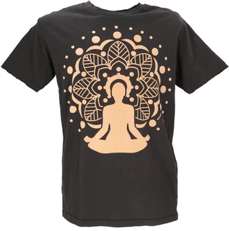 Guru-Shop T-Shirt Mirror Herren Yoga Shirt