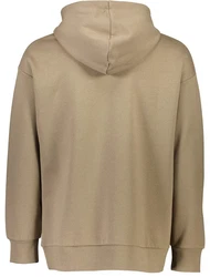 LINDBERGH Kapuzensweatshirt mit Kängurutasche Khaki/Braun/Beige/Grau