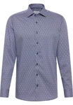 Eterna Langarmhemd MODERN FIT Dunkelblau/Lila/Fliederfarben/Hellblau/Blau