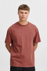 !Solid T-Shirt SDMARKELL kirschrot