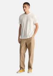 GANT T-Shirt Khaki/Weiß/Dunkelblau/Beige